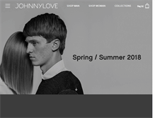 Tablet Screenshot of johnnylove.com